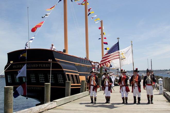 SSV Oliver Hazard Perry dedication last July ©  SW